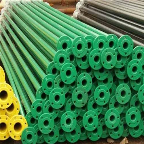 巢湖涂塑钢管施工案例